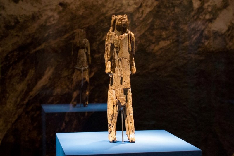 The lion man figure from the Hohlenstein-Stadel